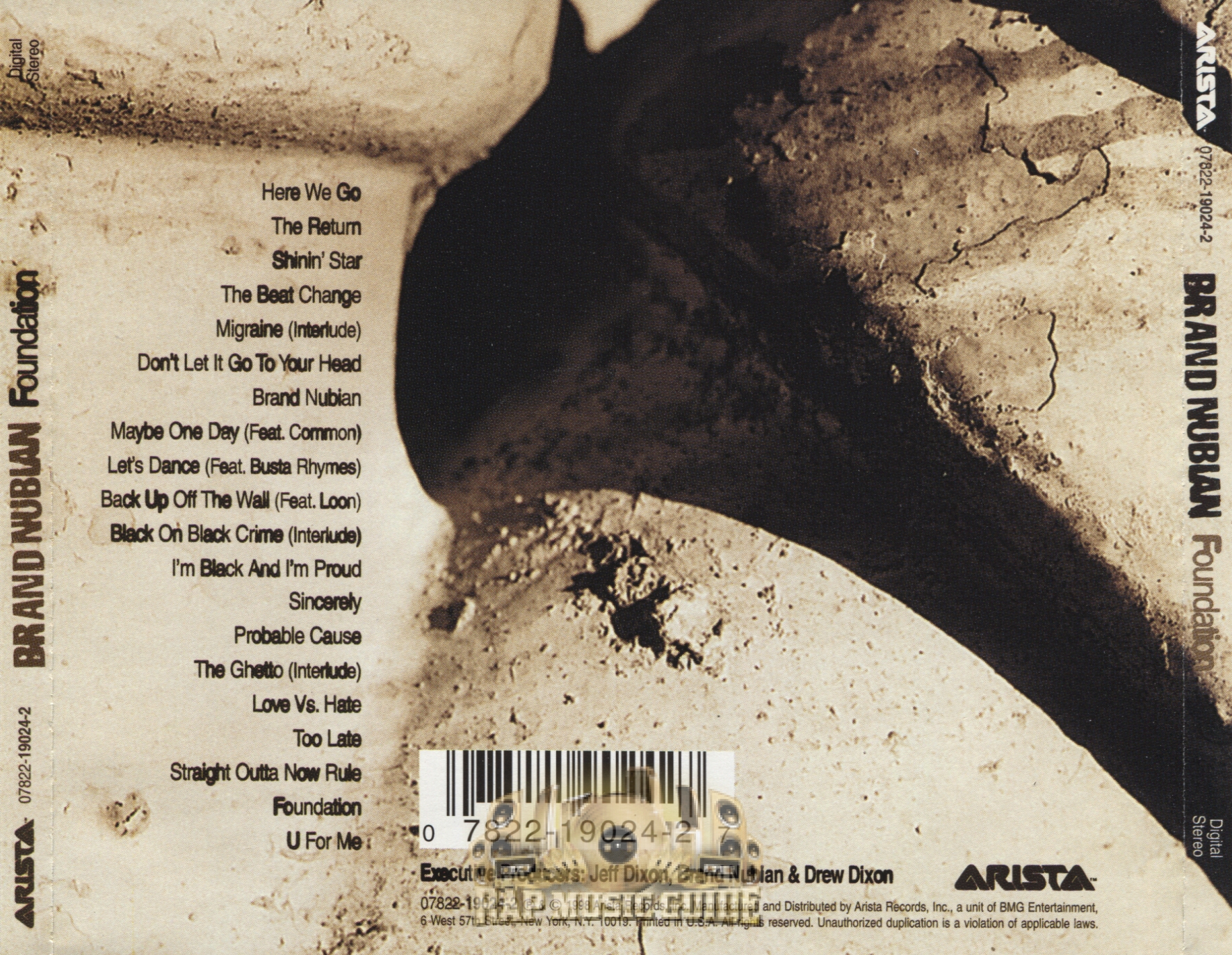 Brand Nubian Foundation CD Rap Music Guide